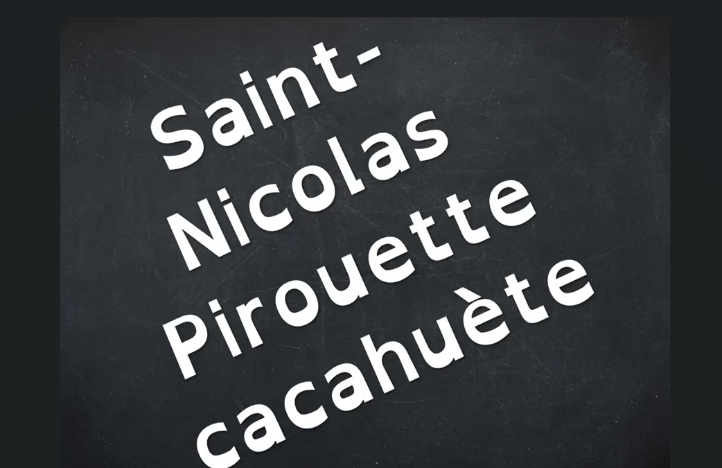 Protégé : St-Nicolas Pirouette Cacahuète
